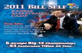 2011 Bill Self KU Men's Basketball Camp Brochure