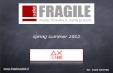 Fragile Outlet SUN68 PE '12 Tel. 0523 509788