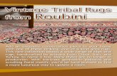 ^O^ Vintage tribal rugs from roubini