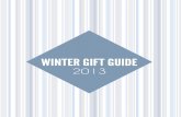 Winter Gift Guide 2013
