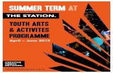 Summer Term at The Station