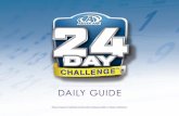 24 Day Challenge Daily Guide