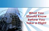 What You Should Know Before You Take Flight