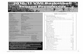 2010-11 VMI Basketball Prospectus