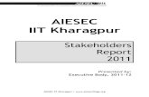AIESEC IIT Kharagpur Stakeholders' Report - August 2011