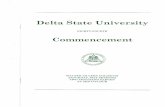 May 2011 Delta State Commencement Program
