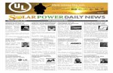 Solar Power Daily News - Oct. 20, 2011 - SPI 2011
