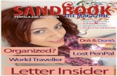Sandbook Pen Pals and Swappers Magazine, Nov 2010, Issue 1