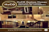 NoCO Custom Homes Information Packet