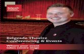 Belgrade Theatre Conferencing and Events