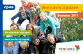 Ventures Update, Summer 2011