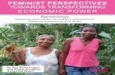 Feminist Perspectives Towards Transforming Economic Power: Topic 2 Agroecology