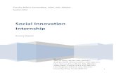 2012 Faculty Affairs Committee Social Innovation Internship Survey Report