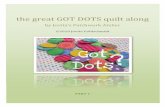 Going Dotty - the great GOT DOTS quilt-along