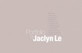 Portfolio of Jaclyn Le