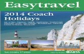 Easy Travel Coach Holidays 2014