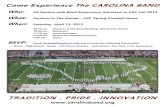 Seniors- Play with the USC Band
