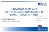 Hanoi case présentation - Codatu 2012