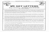 Oct 22nd, 2001: We Get Letters