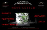 Compass Paranormal Events MAY 2011 Newsletter