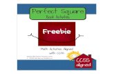 Perfect Square: Math Activities