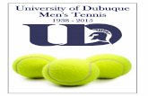 UD Men's Tennis Record Book