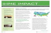 IHME Impact Winter 2011