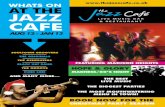 What's on at the Jazz Cafe: Aug 2012 - Jan 2013