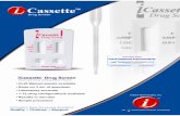 iCassette Drug Screening Kit Product Brochure