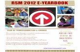 RSM 2012 Yearbook