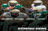 2010 Tribe Football Spring Guide