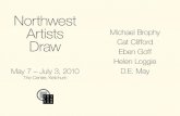 Northwest Artists Draw exhibition announcement