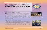 IO eNewsletter Issue 1