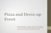 Pizza and Dress up Event Calgary City Centre Alberta Canada