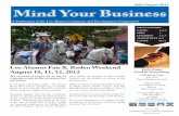 July-August 2012 Mind Your Business