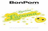 BonPom Newsletter 5 - Lucuma