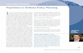 Population in Defense Policy Planning