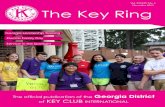 Georgia Key Club Key Ring (December 2013)