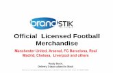 Brandstik Official Licensed Football Merchandise 2014