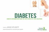 Diabetes Information From the Foot Experts at Foot Solutions