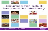 Courses for adult learners in Medway