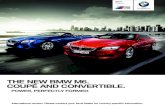 BMW M6 Coupe/Cabriolet Convertible International Catalogue