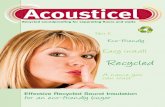 Acousticel Soundproofing Brochure
