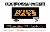 Wide Days - Scotland's Music Convention - A MUSIC NEWS Scotland Supplement