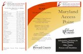 Maryland Access Point Brochure