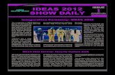 IDEAS 2012 SHOW DAILY DAY 1