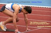 Some Famous Quotes On Preparation - Suman NInan