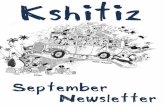 Kshitiz September Newsletter