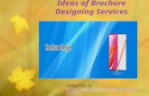 Ideas of brochure designing services