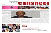 The callsheet July 2012